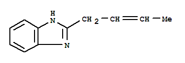 1H-benzimidazole,2-(2-butenyl)-(9ci)Structure,91462-26-9Structure 1H-benzimidazole,2-(2-butenyl)-(9ci) Structure,91462-26-9Structure