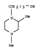 1-Piperazinepropanol,2,4-dimethyl-(7ci)Structure,91551-60-9Structure 1-Piperazinepropanol,2,4-dimethyl-(7ci) Structure,91551-60-9Structure