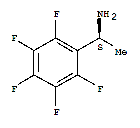 Benzenemethanamine, 2,3,4,5,6-pentafluoro-a-methyl-, (aS)-Structure,916675-98-4Structure Benzenemethanamine, 2,3,4,5,6-pentafluoro-a-methyl-, (aS)- Structure,916675-98-4Structure