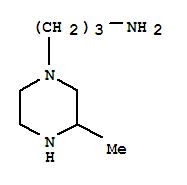 1-Piperazinepropanamine,3-methyl-(9ci)Structure,91913-67-6Structure 1-Piperazinepropanamine,3-methyl-(9ci) Structure,91913-67-6Structure