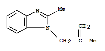1H-benzimidazole,2-methyl-1-(2-methyl-2-propenyl)-(9ci) Structure,91917-99-6Structure