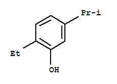 Phenol, 2-ethyl-5-isopropyl-(7ci)Structure,91967-91-8Structure Phenol, 2-ethyl-5-isopropyl-(7ci) Structure,91967-91-8Structure