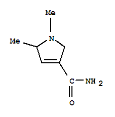 (9ci)-2,5-二氫-1,5-二甲基-1H-吡咯-3-羧酰胺結構式_92020-07-0結構式