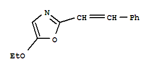 Oxazole, 5-ethoxy-2-styryl-(7ci)Structure,92028-81-4Structure Oxazole, 5-ethoxy-2-styryl-(7ci) Structure,92028-81-4Structure