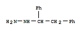 (1,2-Diphenyl-ethyl)-hydrazineStructure,92255-12-4Structure (1,2-Diphenyl-ethyl)-hydrazine Structure,92255-12-4Structure