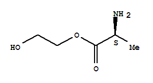 (9ci)-2-羥基乙酯L-丙氨酸結(jié)構(gòu)式_92303-22-5結(jié)構(gòu)式