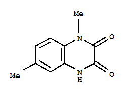 2,3-Quinoxalinedione,1,4-dihydro-1,6-dimethyl-(9ci)Structure,92473-54-6Structure 2,3-Quinoxalinedione,1,4-dihydro-1,6-dimethyl-(9ci) Structure,92473-54-6Structure