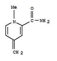 (9ci)-1,4-二氫-1-甲基-4-亞甲基-2-吡啶羧酰胺結(jié)構(gòu)式_92777-77-0結(jié)構(gòu)式