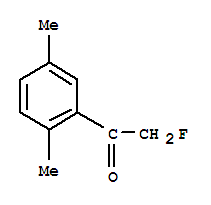 (9ci)-1-(2,5-二甲基苯基)-2-氟-乙酮結(jié)構(gòu)式_92778-28-4結(jié)構(gòu)式
