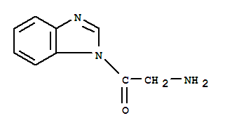 (9ci)-1-(氨基乙?；?-1H-苯并咪唑結(jié)構(gòu)式_93032-69-0結(jié)構(gòu)式