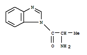 (9ci)-1-(2-氨基-1-氧代丙基)-1H-苯并咪唑結(jié)構(gòu)式_93032-71-4結(jié)構(gòu)式