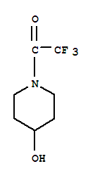 4-Piperidinol, 1-(trifluoroacetyl)-(9ci)Structure,93343-02-3Structure 4-Piperidinol, 1-(trifluoroacetyl)-(9ci) Structure,93343-02-3Structure