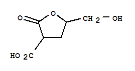 3-Furancarboxylicacid,tetrahydro-5-(hydroxymethyl)-2-oxo-(9ci)Structure,93929-51-2Structure 3-Furancarboxylicacid,tetrahydro-5-(hydroxymethyl)-2-oxo-(9ci) Structure,93929-51-2Structure
