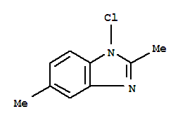 (9ci)-1-氯-2,5-二甲基-1H-苯并咪唑結(jié)構(gòu)式_96048-73-6結(jié)構(gòu)式