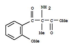 Phenylalanine, 2-methoxy--alpha--methyl--bta--oxo-, methyl esterStructure,96994-42-2Structure Phenylalanine, 2-methoxy--alpha--methyl--bta--oxo-, methyl ester Structure,96994-42-2Structure