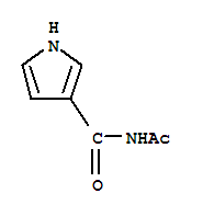 (9ci)-n-乙?；?1H-吡咯-3-羧酰胺結構式_97744-99-5結構式