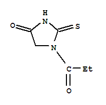 Hydantoin, 1-propionyl-2-thio-(6ci)Structure,98134-93-1Structure Hydantoin, 1-propionyl-2-thio-(6ci) Structure,98134-93-1Structure