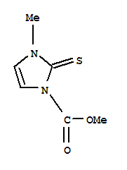 4-Imidazoline-1-carboxylic acid, 3-methyl-2-thioxo-, methyl ester (6ci)Structure,98134-95-3Structure 4-Imidazoline-1-carboxylic acid, 3-methyl-2-thioxo-, methyl ester (6ci) Structure,98134-95-3Structure
