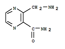 Pyrazinamide, 3-aminomethyl-(6ci)Structure,98135-37-6Structure Pyrazinamide, 3-aminomethyl-(6ci) Structure,98135-37-6Structure