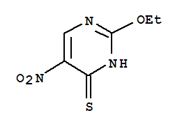 (6ci)-2-乙氧基-5-硝基-4-嘧啶硫醇結構式_98141-07-2結構式