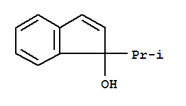1H-inden-1-ol,1-(1-methylethyl)-(9ci) Structure,98153-90-3Structure