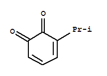 3,5-Cyclohexadiene-1,2-dione,3-(1-methylethyl)-(9ci)Structure,98353-93-6Structure 3,5-Cyclohexadiene-1,2-dione,3-(1-methylethyl)-(9ci) Structure,98353-93-6Structure