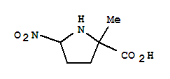 Proline, 2-methyl-5-nitro-(6ci)Structure,98484-79-8Structure Proline, 2-methyl-5-nitro-(6ci) Structure,98484-79-8Structure