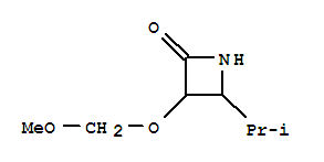 2-Azetidinone,3-(methoxymethoxy)-4-(1-methylethyl)-(9ci)Structure,98877-82-8Structure 2-Azetidinone,3-(methoxymethoxy)-4-(1-methylethyl)-(9ci) Structure,98877-82-8Structure