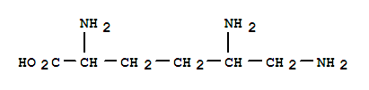 Hexanoic acid, 2,5,6-triamino-(6ci)Structure,98961-95-6Structure Hexanoic acid, 2,5,6-triamino-(6ci) Structure,98961-95-6Structure