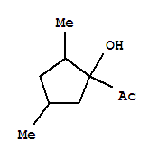 Ketone, 1-hydroxy-2,4-dimethylcyclopentyl methyl (6ci)Structure,99182-92-0Structure Ketone, 1-hydroxy-2,4-dimethylcyclopentyl methyl (6ci) Structure,99182-92-0Structure