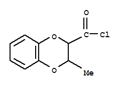1,4-Benzodioxan-2-carbonyl chloride, 3-methyl-(6ci)Structure,99184-03-9Structure 1,4-Benzodioxan-2-carbonyl chloride, 3-methyl-(6ci) Structure,99184-03-9Structure