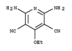 3,5-Pyridinedicarbonitrile,2,6-diamino-4-ethoxy-(6ci)Structure,99359-08-7Structure 3,5-Pyridinedicarbonitrile,2,6-diamino-4-ethoxy-(6ci) Structure,99359-08-7Structure