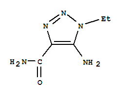 (6ci,9ci)-5-氨基-1-乙基-1H-1,2,3-噻唑-4-羧酰胺結構式_99420-47-0結構式