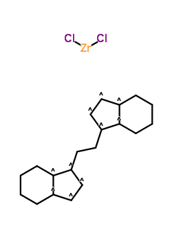 Rac-亞乙基雙(4,5,7-四羥基-1-茚基)鋯二氯化物結(jié)構(gòu)式_100163-29-9結(jié)構(gòu)式