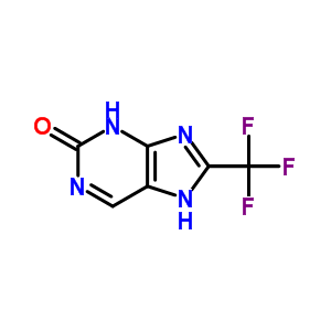 2H-purin-2-one,1,3-dihydro-8-(trifluoromethyl)-Structure,10179-90-5Structure 2H-purin-2-one,1,3-dihydro-8-(trifluoromethyl)- Structure,10179-90-5Structure