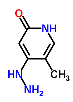 (9ci)-4-肼基-5-甲基-2(1H)-吡啶酮結(jié)構(gòu)式_106689-40-1結(jié)構(gòu)式