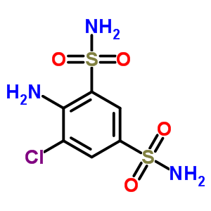 4-Amino-5-chloro-1,3-benzenedisulfonamideStructure,1083-36-9Structure 4-Amino-5-chloro-1,3-benzenedisulfonamide Structure,1083-36-9Structure