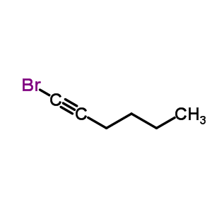 1-Hexyne, 1-bromo-Structure,1119-64-8Structure 1-Hexyne, 1-bromo- Structure,1119-64-8Structure