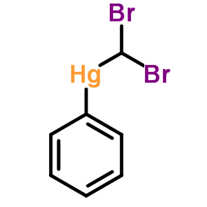 Mercury,(dibromomethyl)phenyl-Structure,1124-50-1Structure Mercury,(dibromomethyl)phenyl- Structure,1124-50-1Structure