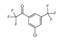 1-(3-Chloro-5-(trifluoromethyl)phenyl)-2,2,2-trifluoroethanone Structure,1125812-58-9Structure