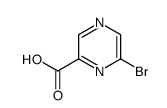 6-Bromopyrazine-2-carboxylic acidStructure,1196151-53-7Structure 6-Bromopyrazine-2-carboxylic acid Structure,1196151-53-7Structure