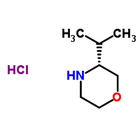 (R)-3-isopropylmorpholine hydrochlorideStructure,1227917-52-3Structure (R)-3-isopropylmorpholine hydrochloride Structure,1227917-52-3Structure