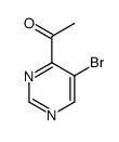 1-(5-Bromo-pyrimidin-4-yl)-ethanoneStructure,1245643-85-9Structure 1-(5-Bromo-pyrimidin-4-yl)-ethanone Structure,1245643-85-9Structure