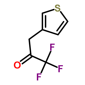 2-Propanone, 1,1,1-trifluoro-3-(3-thienyl)-Structure,125774-46-1Structure 2-Propanone, 1,1,1-trifluoro-3-(3-thienyl)- Structure,125774-46-1Structure