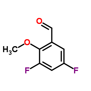 3,5-Difluoro-2-methoxybenzaldehyde Structure,131782-50-8Structure