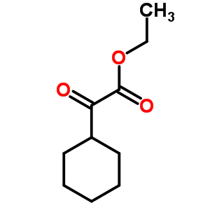 2-環(huán)己基-2-氧代乙酸乙酯結(jié)構(gòu)式_13275-31-5結(jié)構(gòu)式