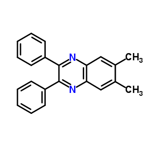 6,7-Dimethyl-2,3-diphenyl-quinoxalineStructure,13362-56-6Structure 6,7-Dimethyl-2,3-diphenyl-quinoxaline Structure,13362-56-6Structure