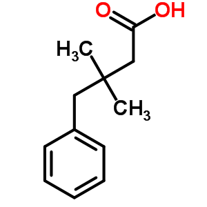 3,3-Dimethyl-4-phenyl-butanoic acidStructure,13540-66-4Structure 3,3-Dimethyl-4-phenyl-butanoic acid Structure,13540-66-4Structure