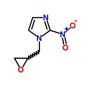 2-Nitro-1-(oxiran-2-ylmethyl)imidazoleStructure,13551-90-1Structure 2-Nitro-1-(oxiran-2-ylmethyl)imidazole Structure,13551-90-1Structure