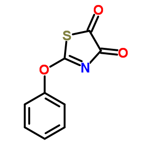 4,5-Thiazoledione, 2-phenoxy-Structure,13559-72-3Structure 4,5-Thiazoledione, 2-phenoxy- Structure,13559-72-3Structure